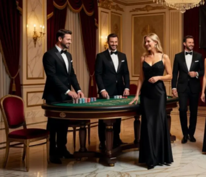Zespół eventowy NAXSOL ENTERPRISES LTD podczas przygotowań do eleganckiego wydarzenia